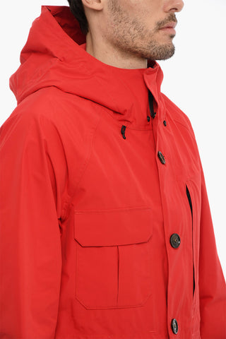 Gore-tex Fabric GTX MOUNTAIN Utility Jacket with Hood