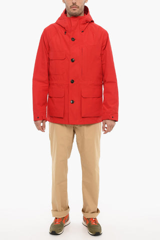 Gore-tex Fabric GTX MOUNTAIN Utility Jacket with Hood