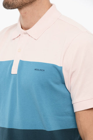 Color Block Cotton Piqué Polo Shirt