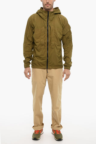 Hooded Nylon Utility Jacket