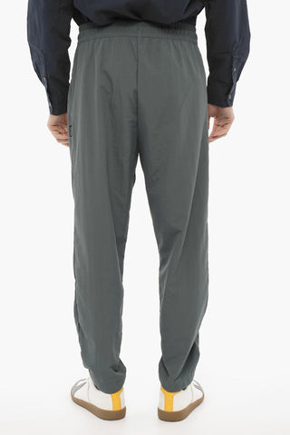 Pantaloni in Nylon con Elastico in Vita