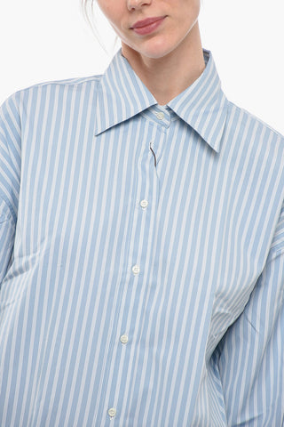 Stripe Print Long Sleeved Shirt