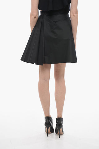 Miniskirt with Side Drape