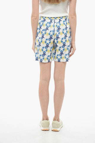 Waterproof STAR Shorts with Logo Print