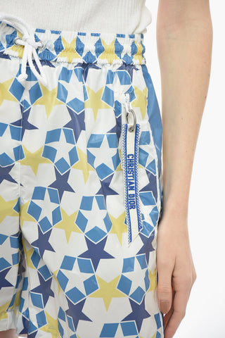 Waterproof STAR Shorts with Logo Print