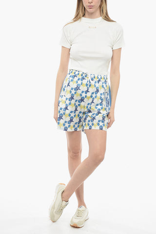 Waterproof STAR Shorts with Logo Print