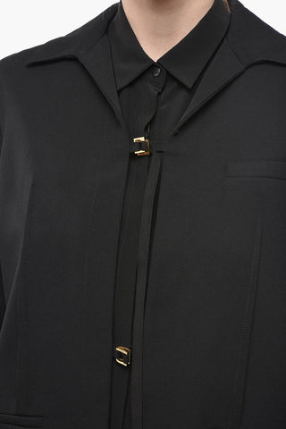 Lace-Up Detail LE RAPHIA Blazer