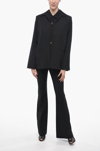 Lace-Up Detail LE RAPHIA Blazer