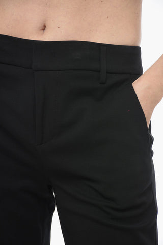 Pantaloni Cropped Fit MELI in Tessuto Stretch