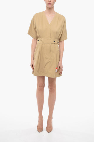 Cotton Shirt Sleeved Dress