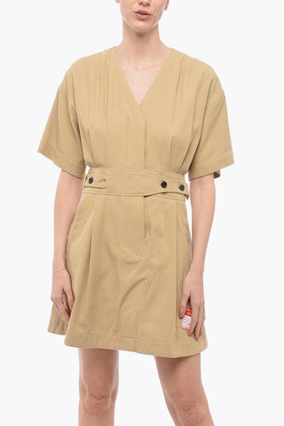 Cotton Shirt Sleeved Dress