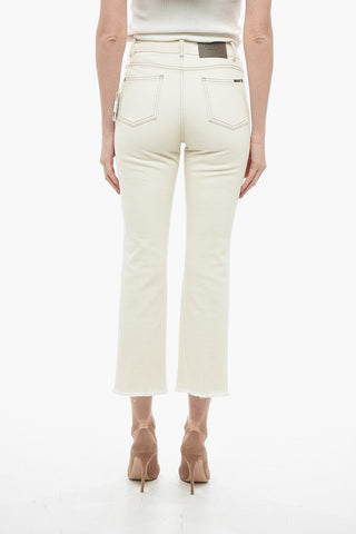 Regular Fit Denims with Visible Stitchings 20cm