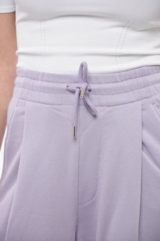 Pantaloni Joggers In Cotone Garzato