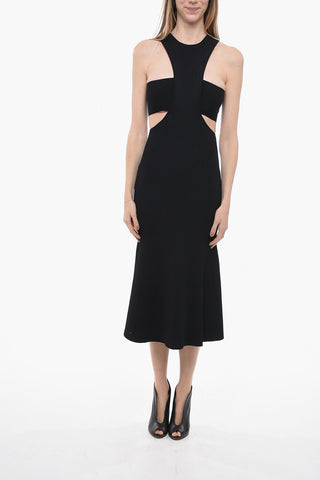 Vestito in Maglia con Dettaglio Cut Out