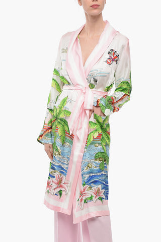 Silk TABLE TENNIS CLUB SUNSET Robe