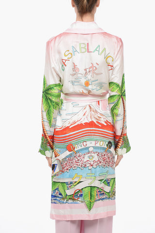 Silk TABLE TENNIS CLUB SUNSET Robe
