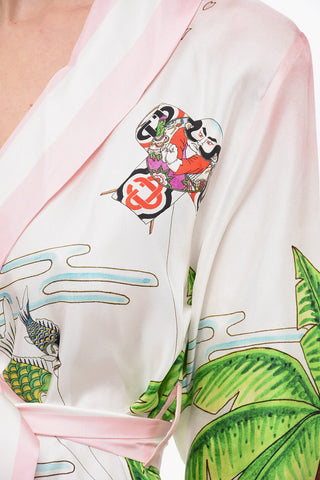 Silk TABLE TENNIS CLUB SUNSET Robe