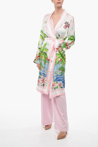 Silk TABLE TENNIS CLUB SUNSET Robe