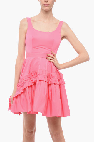 Vestito Svasato con Rouches