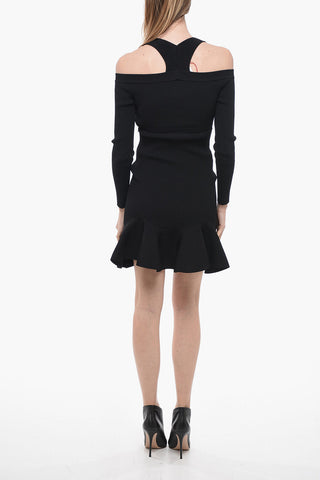 Vestito in Maglia con Balza