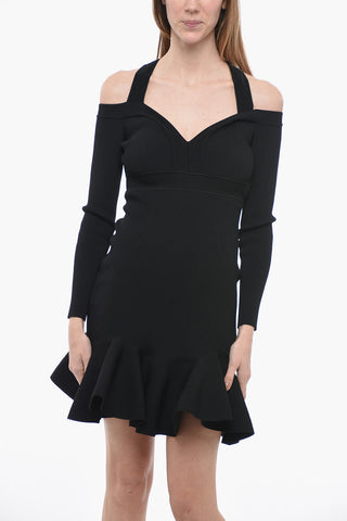 Vestito in Maglia con Balza