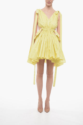 Vestito Svasato con Dettagli Cut-out