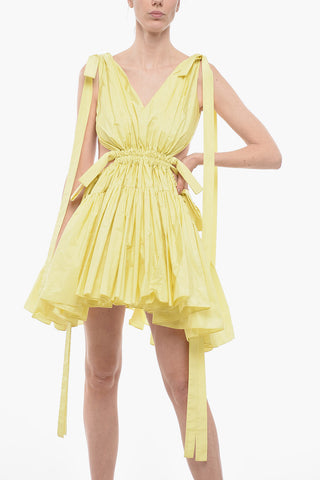 Vestito Svasato con Dettagli Cut-out