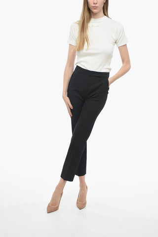 Virgin Wool ONCIA Pants with Front Pleats
