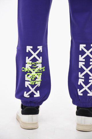 Brushed Cotton OPPOSITE ARROW Sweatpants