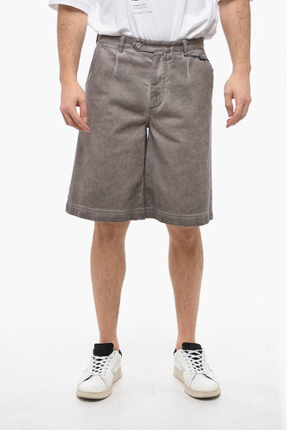 Shorts 4 Tasche in Denim Stone Washed