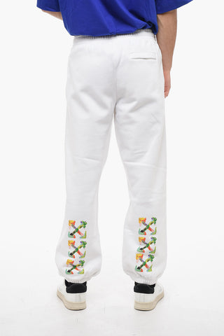Cotton Joggers BRUSH ARROW with Graphic Print