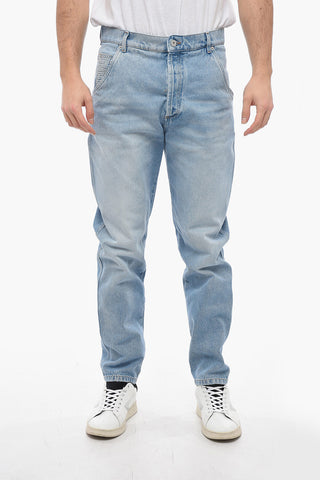 Straight-Fit Jeans with 17cm Monogram Pockets
