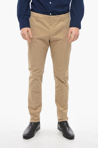 GAUBERT Slim Fit Pants with Loops