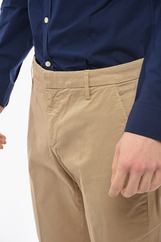 GAUBERT Slim Fit Pants with Loops