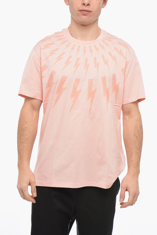 T-Shirt Girocollo FAIR-ISLE THUNDERBOLT Slim Fit