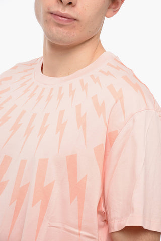T-Shirt Girocollo FAIR-ISLE THUNDERBOLT Slim Fit