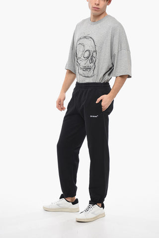 PERMANENT Brushed Cotton FOR ALL Sweatpants with Embroidered Logo