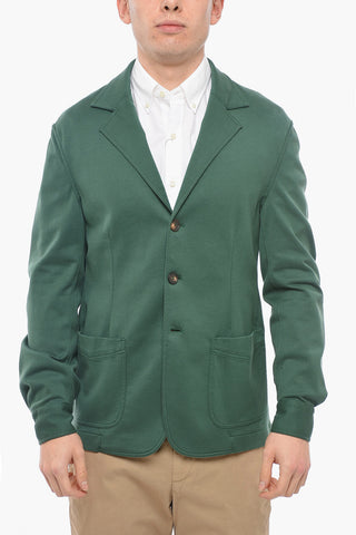 Half-lined Blazer with Patch Pocket