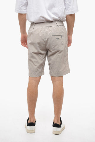 Nylon RIPSTOP Shorts with Elastic Waistband