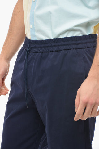 Pantaloni in Cotone con Coulisse