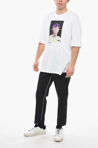 T-Shirt Girocollo CYBER PUNK-HYBRID N.64 Slim Fit