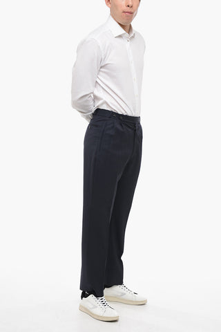 MM1 Double-pleated UNISEX Virgin Wool Pants