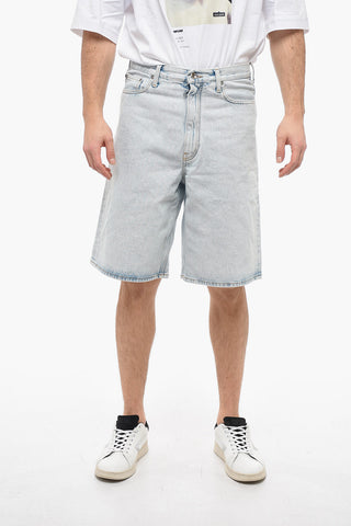 PERMANENT Light Wash SINGLE ARROW Denim Shorts