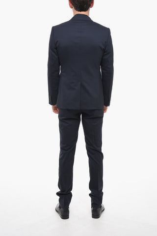 MARTINI Stretch Wool Suit with Flap Pockets