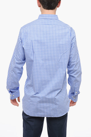 Camicia in Cotone con Motivo District
