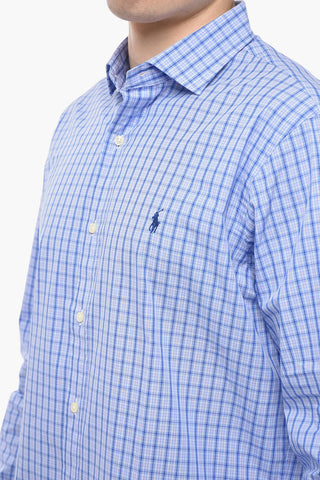 Camicia in Cotone con Motivo District