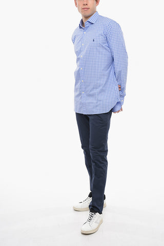 Camicia in Cotone con Motivo District