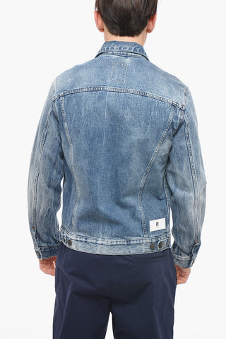 Washed Effect Denim Jacket