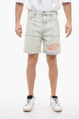SEASONAL Vintage Wash UTILITY Denim Shorts