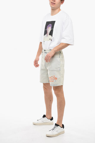 SEASONAL Vintage Wash UTILITY Denim Shorts